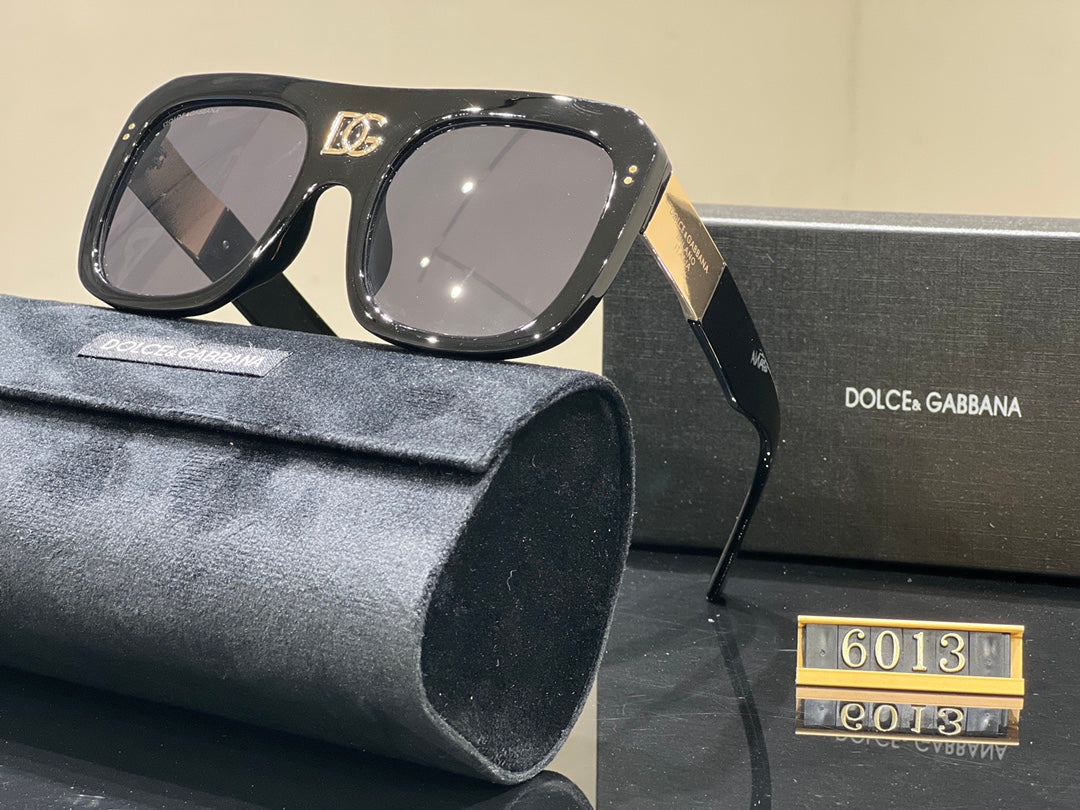 Gafas de sol de moda cuadradas de montura grande