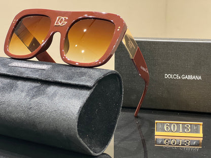 Gafas de sol de moda cuadradas de montura grande