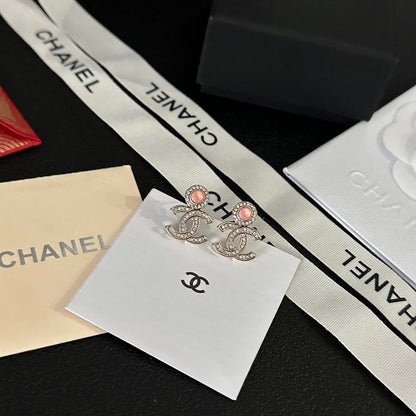 Boucles d'oreilles Diamant Gemme Tempérament