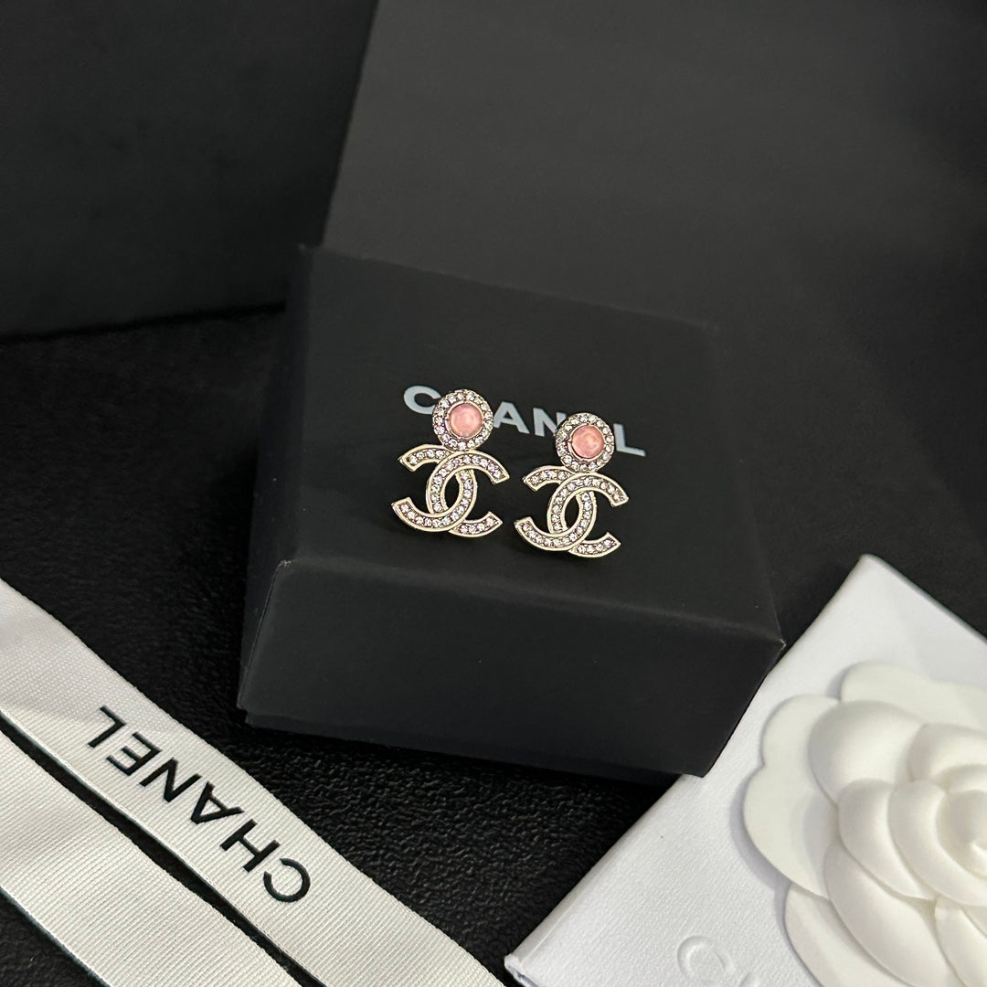 Boucles d'oreilles Diamant Gemme Tempérament