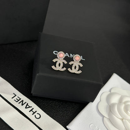 Boucles d'oreilles Diamant Gemme Tempérament