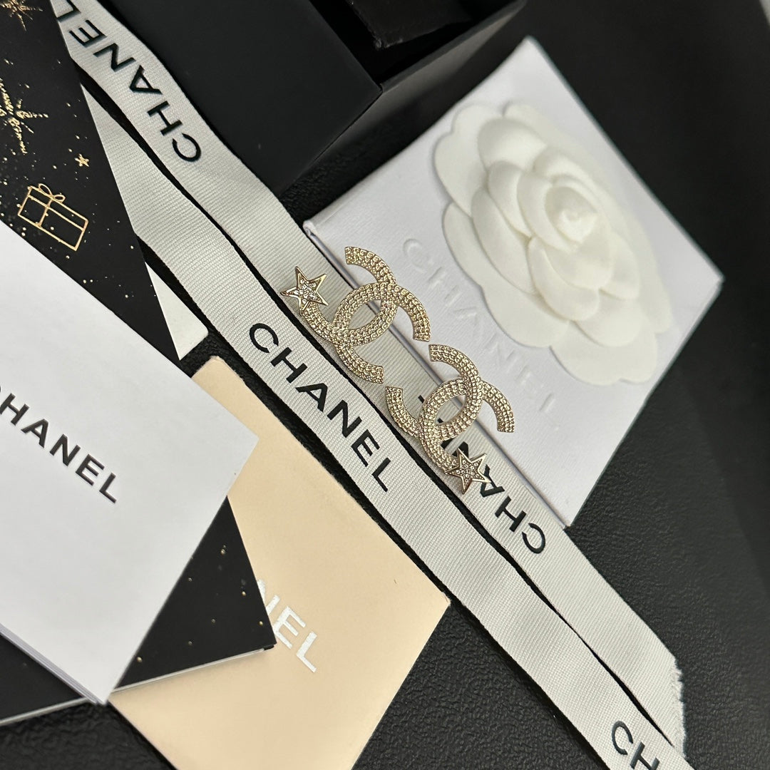 Boucles d'oreilles logo Fashion Star