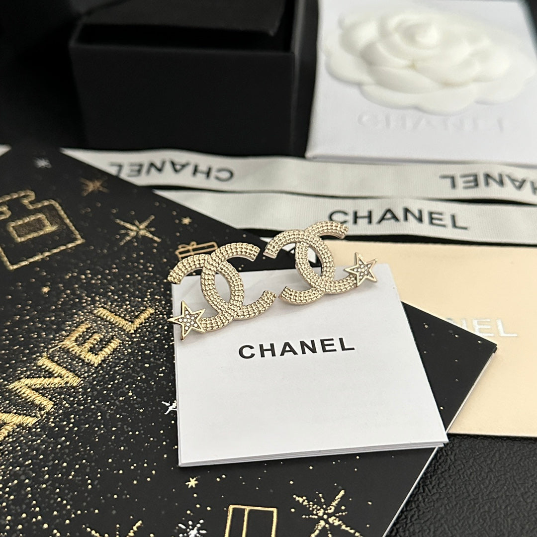 Boucles d'oreilles logo Fashion Star