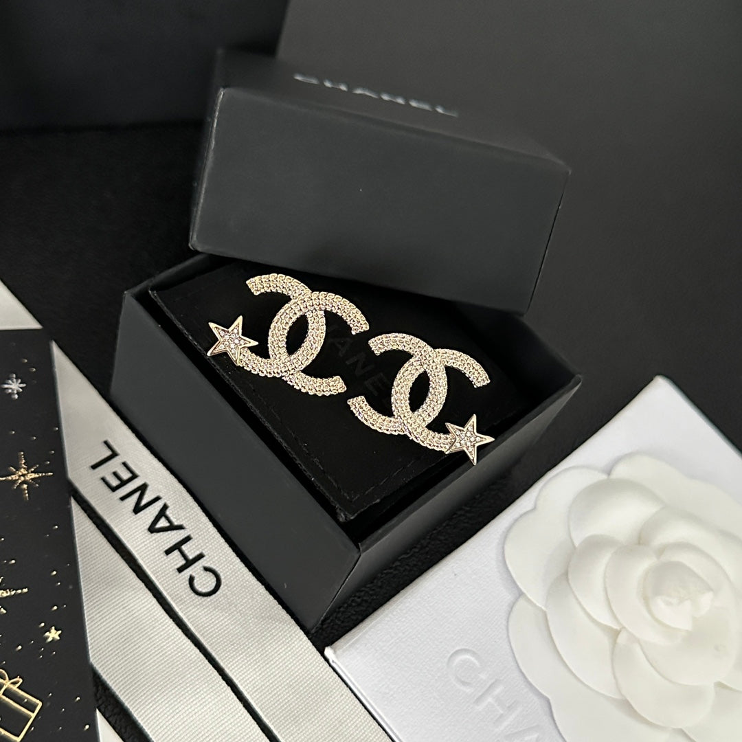 Boucles d'oreilles logo Fashion Star