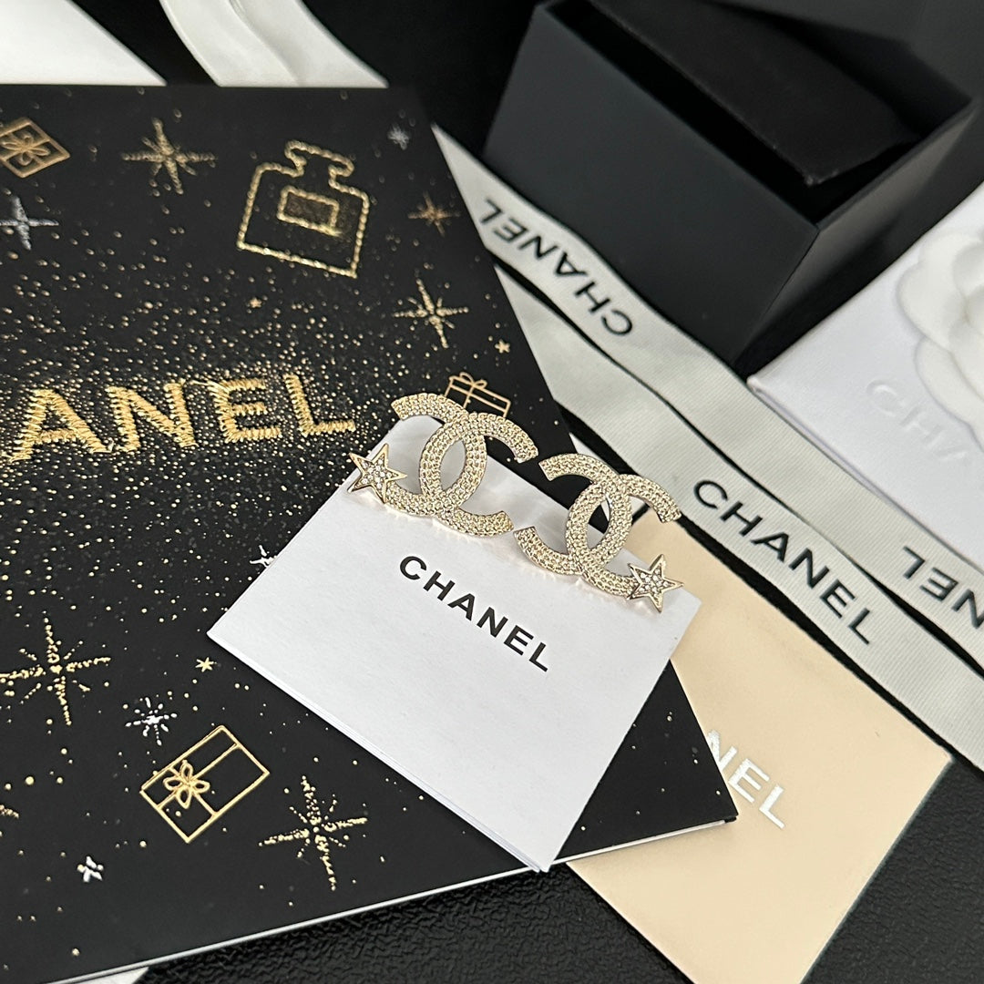 Boucles d'oreilles logo Fashion Star