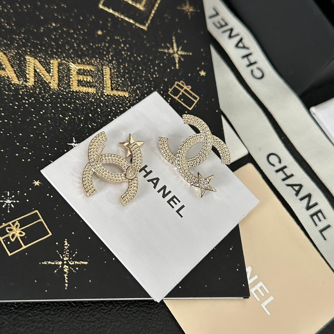 Boucles d'oreilles logo Fashion Star