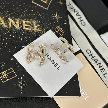 Boucles d'oreilles logo Fashion Star