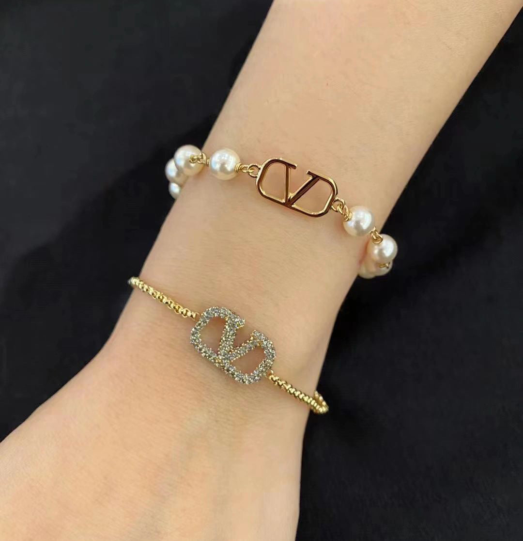 Bracelet V perle