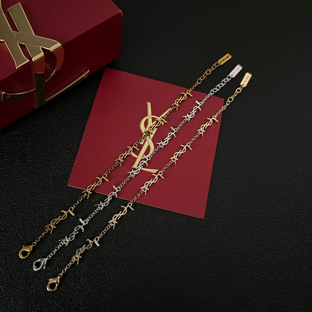 Bracelet de mode simple avec lettres