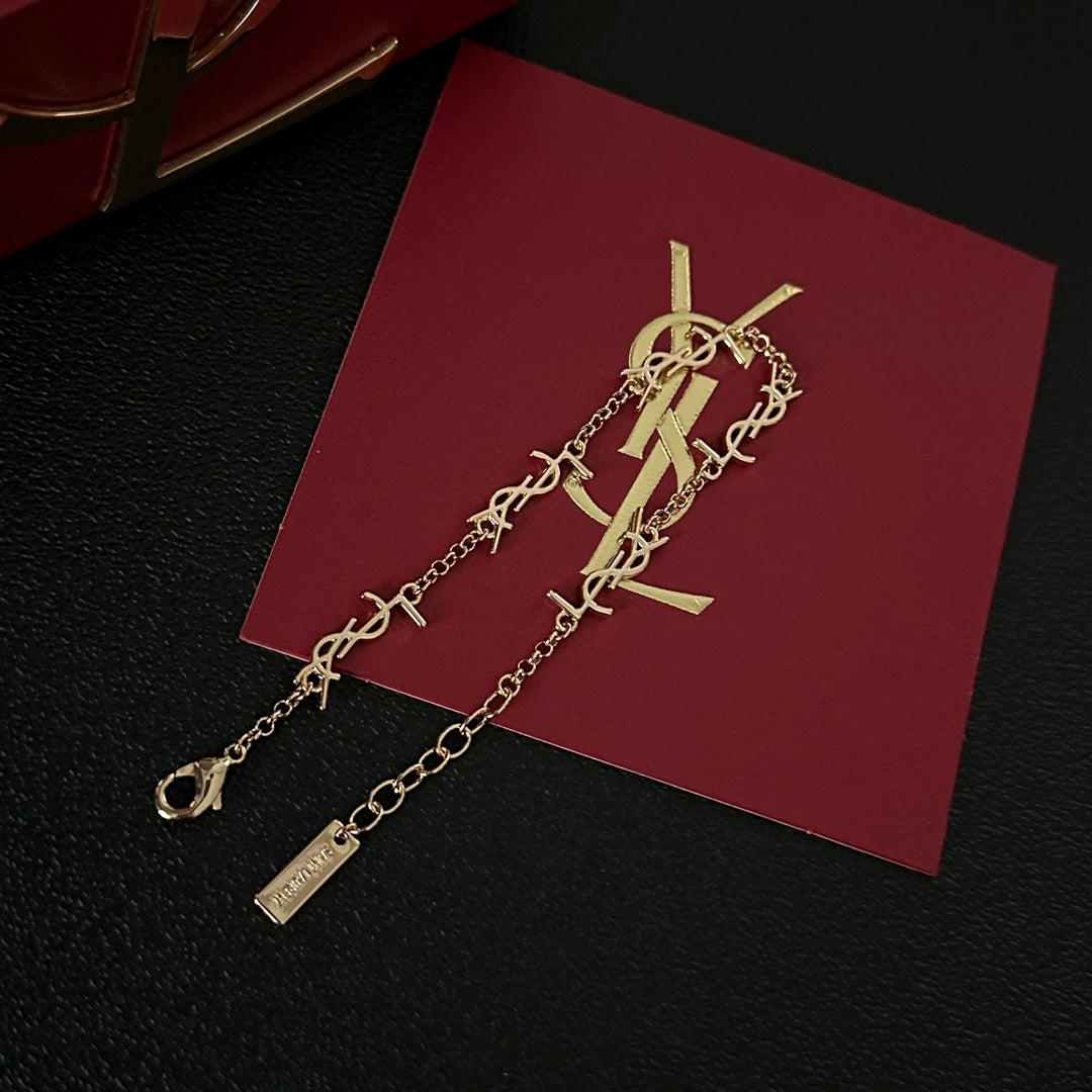 Bracelet de mode simple avec lettres
