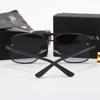 Gafas de Sol Unisex de Metal con Letras