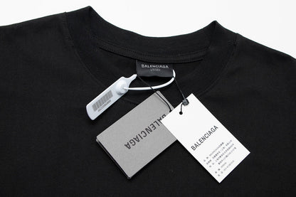 T-shirt oversize Darkwave jaune/rouge (préférable pour l'été)