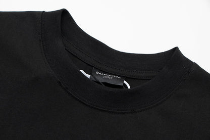 T-shirt oversize Darkwave jaune/rouge (préférable pour l'été)