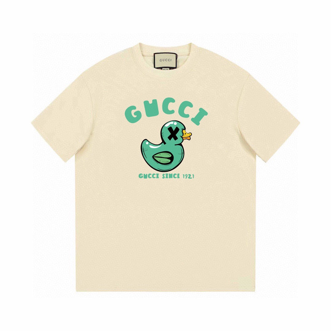 T-shirt imprimé canard vert