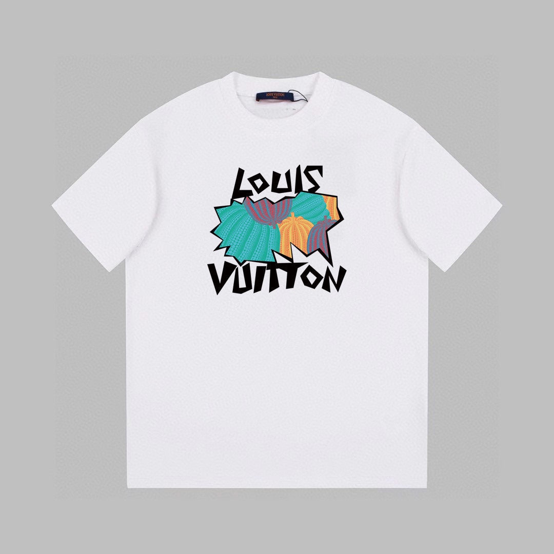 T-shirt à motif irrégulier