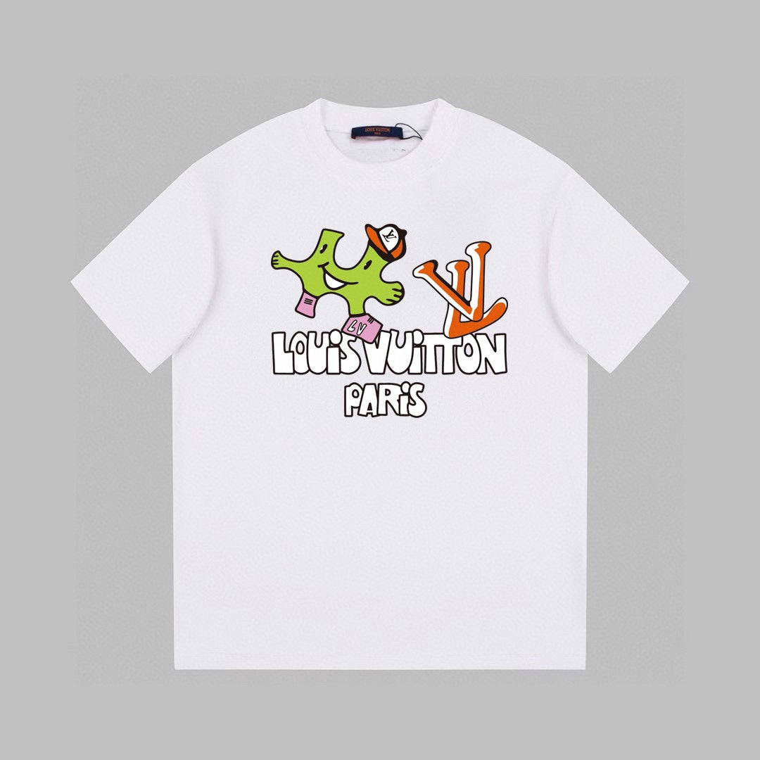 T-shirt à imprimé dessin animé