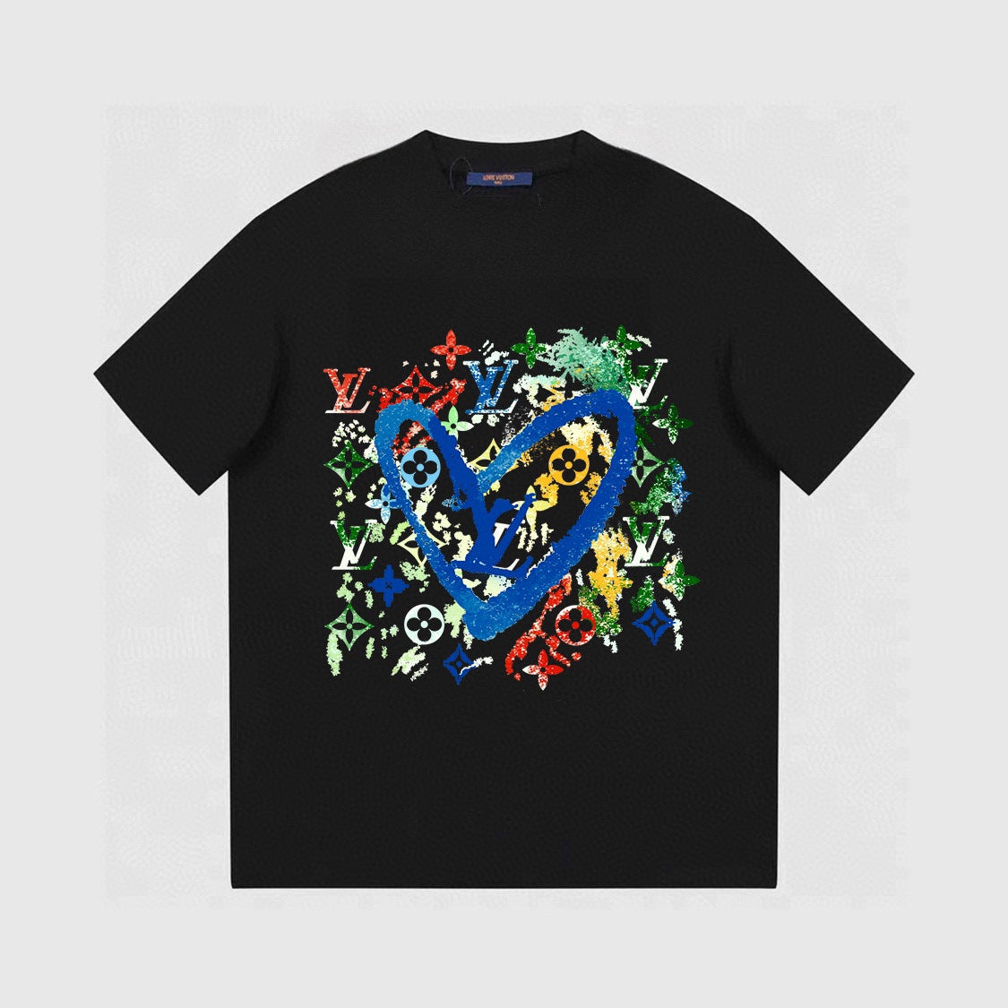 T-shirt imprimé cœur