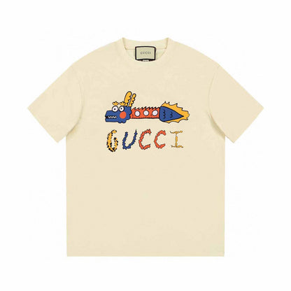 T-shirt imprimé dragon de dessin animé