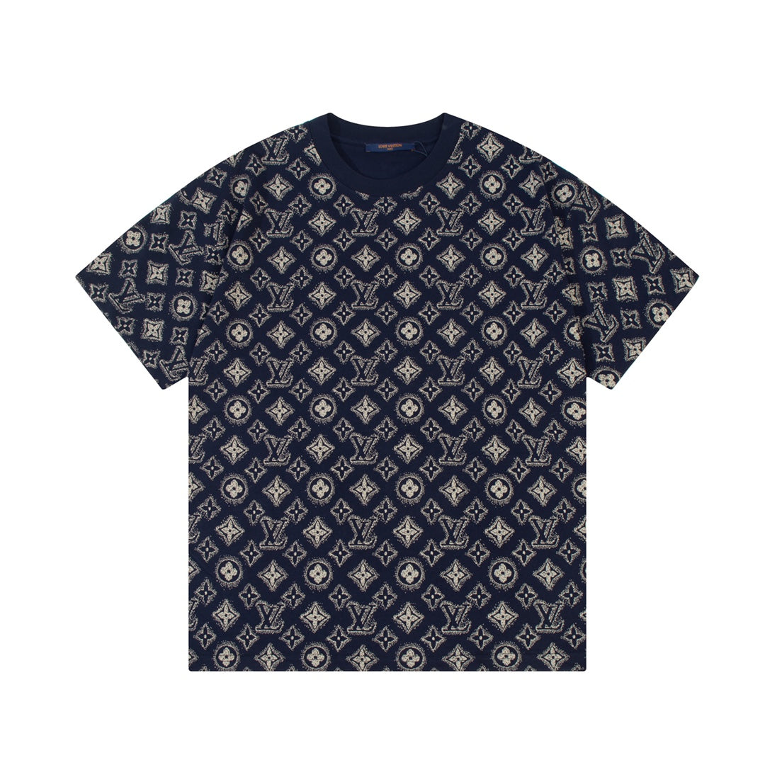 T-shirt rétro à monogramme