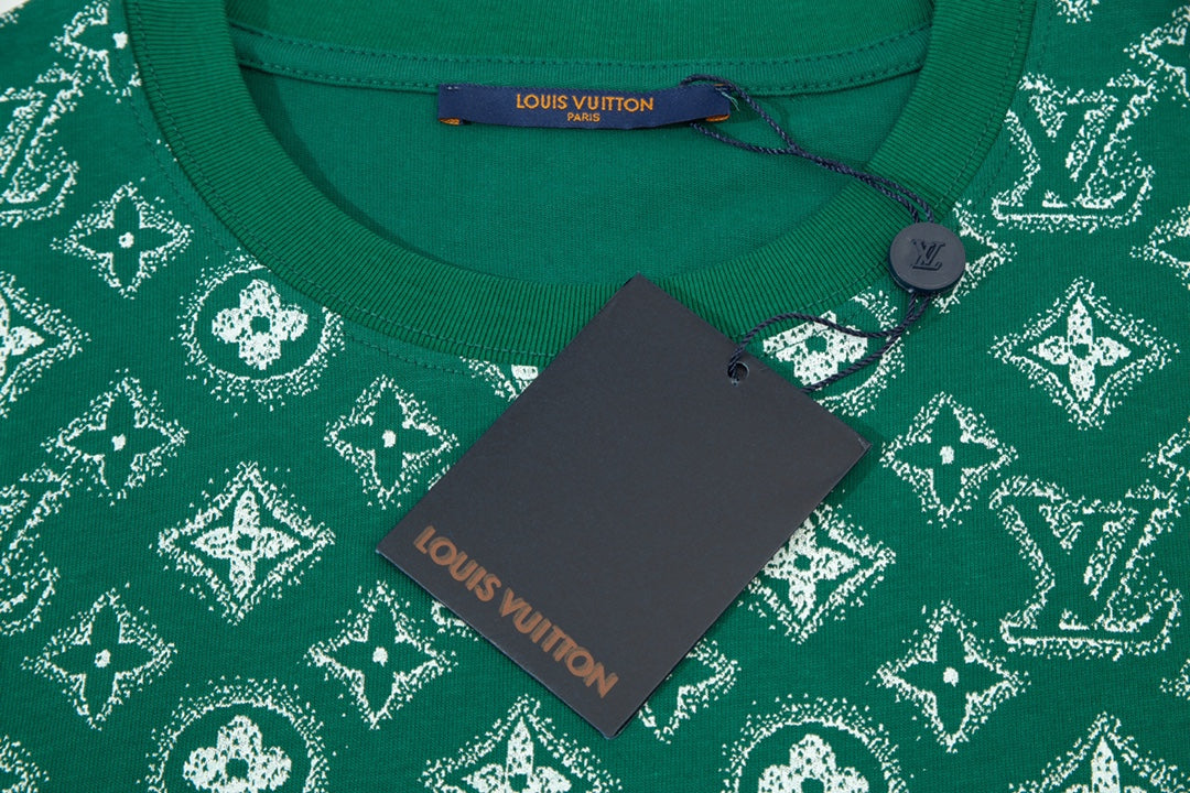 T-shirt rétro à monogramme