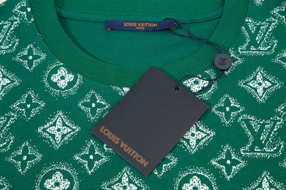 T-shirt rétro à monogramme
