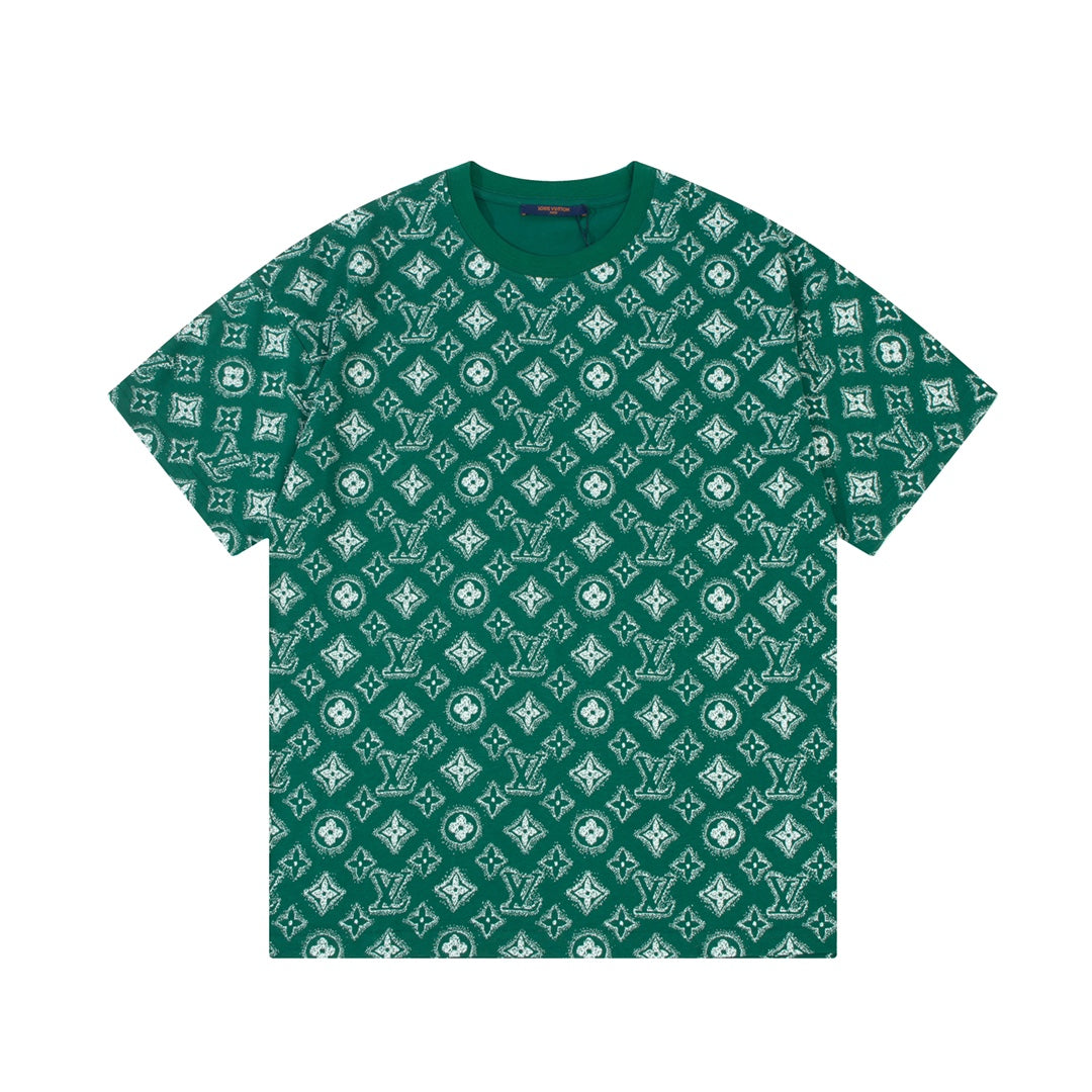 T-shirt rétro à monogramme