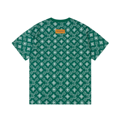 T-shirt rétro à monogramme