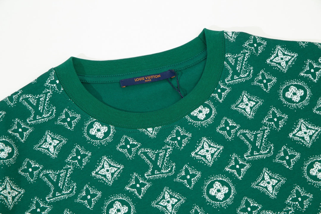 T-shirt rétro à monogramme