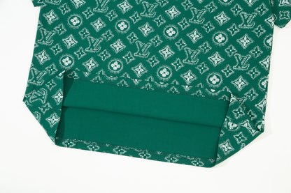 T-shirt rétro à monogramme