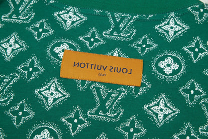 T-shirt rétro à monogramme