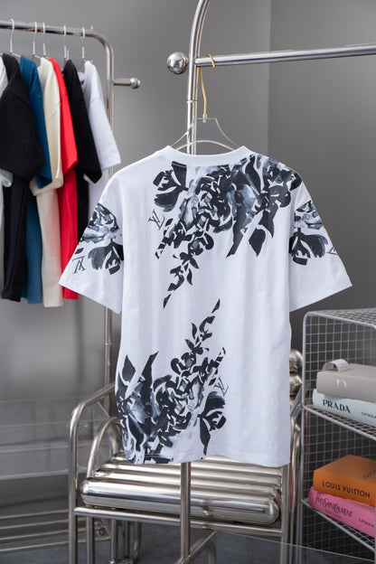 T-shirt imprimé motif floral