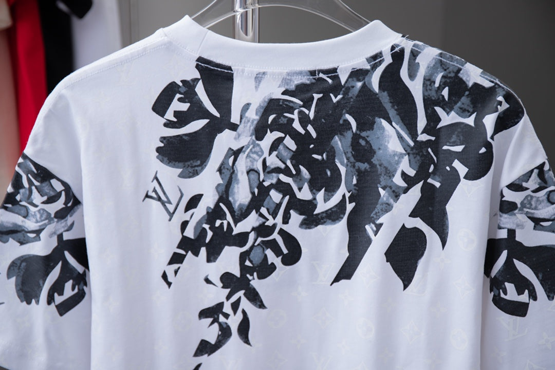 T-shirt imprimé motif floral