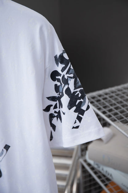 T-shirt imprimé motif floral