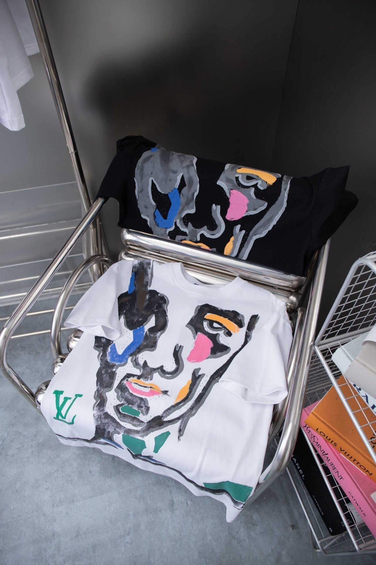 T-shirt imprimé visage