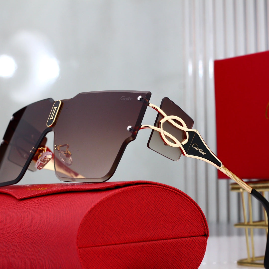 Gafas de sol HD sin montura a la moda