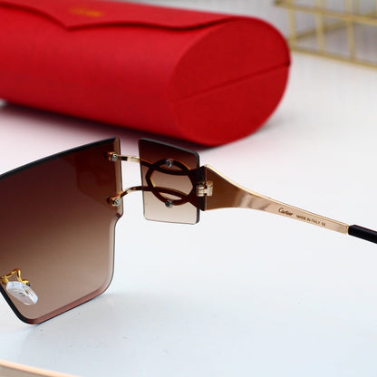 Gafas de sol HD sin montura a la moda
