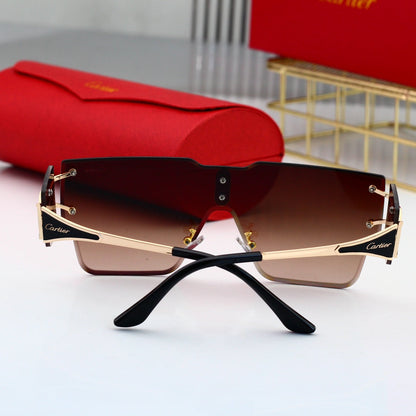 Gafas de sol HD sin montura a la moda