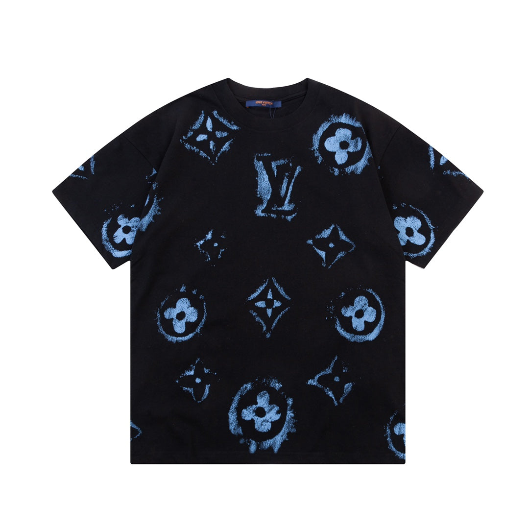 T-shirt imprimé graffiti rétro