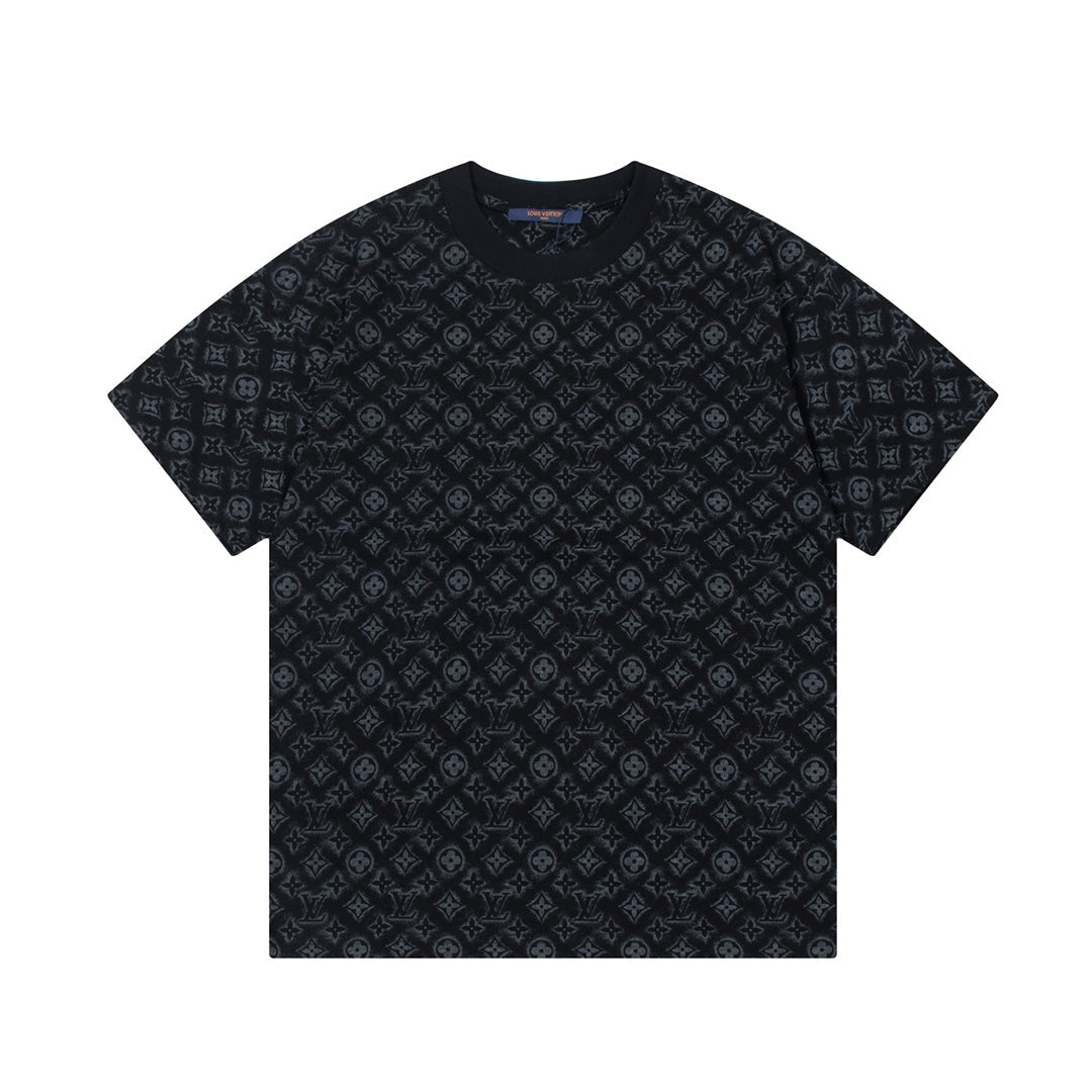 T-shirt rétro à monogramme