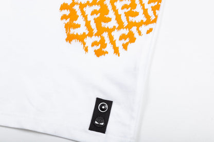 T-shirt à logo partiellement imprimé