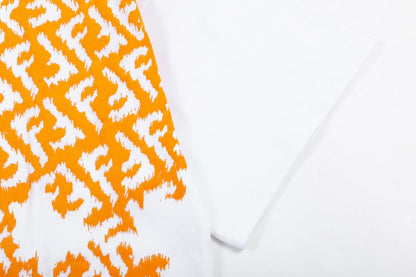 T-shirt à logo partiellement imprimé