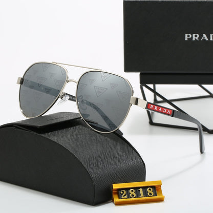 Lunettes de soleil métalliques double pont Cool