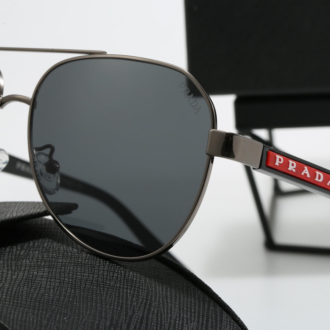 Lunettes de soleil métalliques double pont Cool