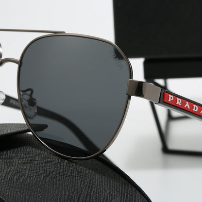 Lunettes de soleil métalliques double pont Cool