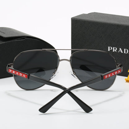 Lunettes de soleil métalliques double pont Cool