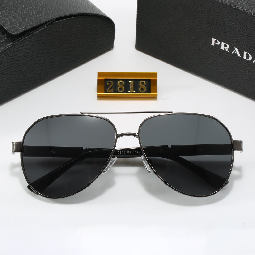 Lunettes de soleil métalliques double pont Cool