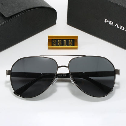 Lunettes de soleil métalliques double pont Cool