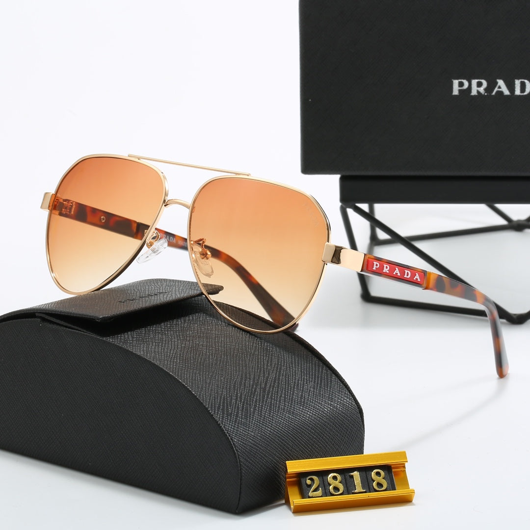 Lunettes de soleil métalliques double pont Cool
