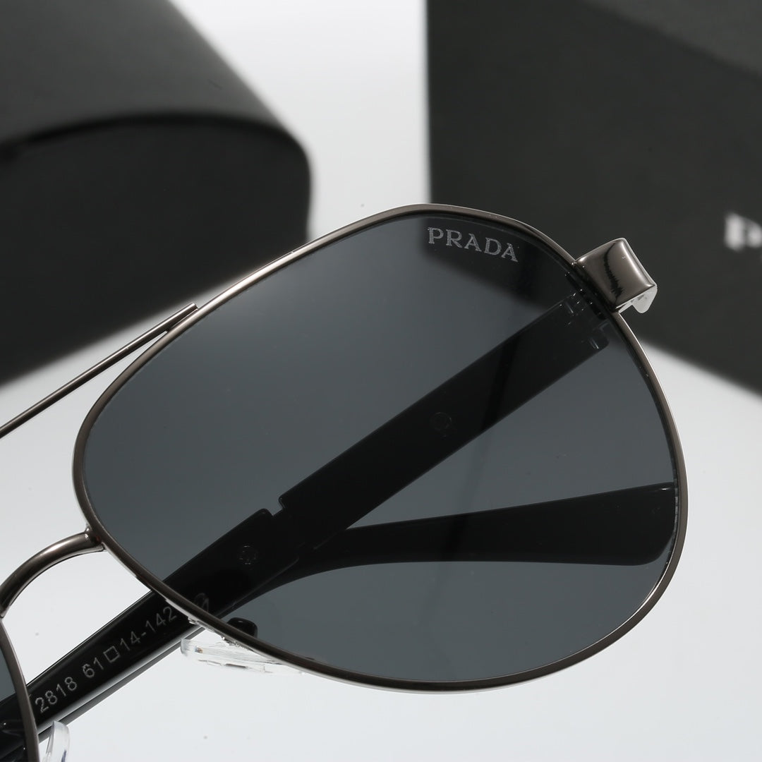 Lunettes de soleil métalliques double pont Cool