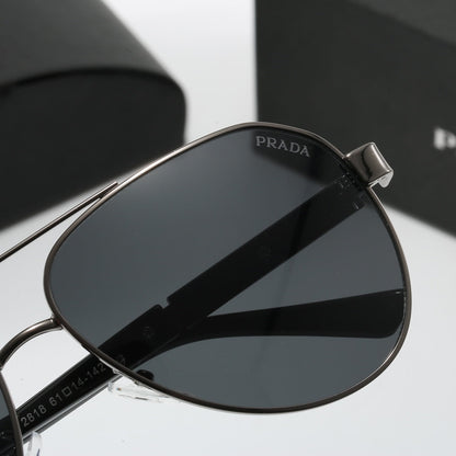 Lunettes de soleil métalliques double pont Cool